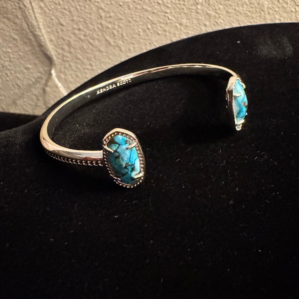 Kendra Scott Gold and Turquoise Bracelet